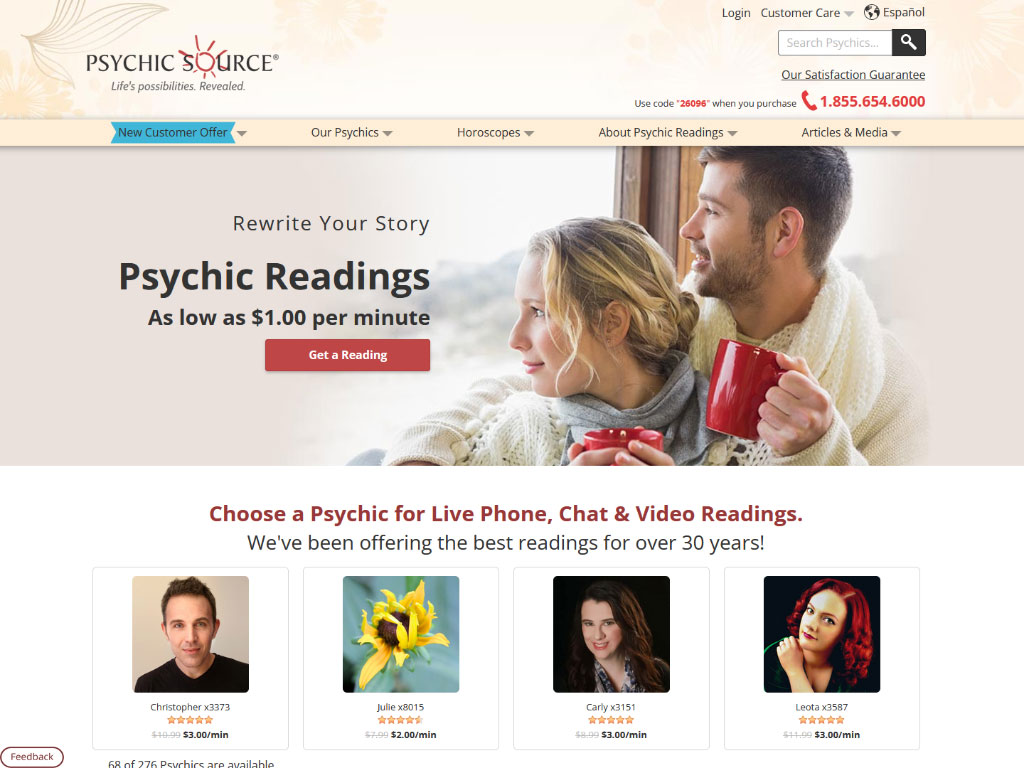 psychic source website
